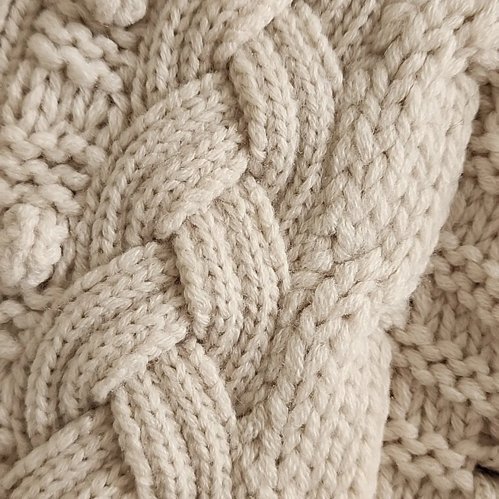 FRAYI.D Cream Cable Knit Cardigan (New) - Picture 5 of 16